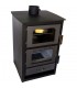 Agorastos ΣΑ – 240 Νew Μεταλλική Ξυλόσομπα 15.5kW Μαύρη