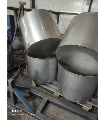 ΚΑΖΑΝΙ ΜΑΡΜΙΤΑ ΑΝΟΞΟΙΔΩΤΟ 316 ΧΕΙΡΟΠΟΙΗΤΟ 50Χ50 ΛΙΤΡΑ 100