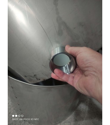 ΚΑΖΑΝΙ ΜΑΡΜΙΤΑ ΑΝΟΞΟΙΔΩΤΟ 316 ΧΕΙΡΟΠΟΙΗΤΟ 50Χ50 ΛΙΤΡΑ 100