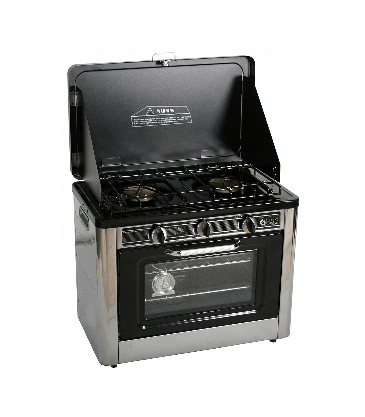 Thermogatz CS-02 Φουρνάκι Αερίου 25lt με 2 Εστίες