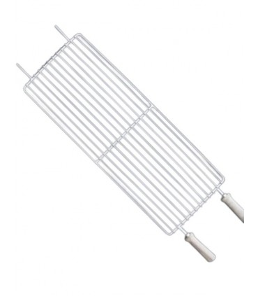 Επίπεδη σχάρα Ανοξείδωτη 36X76 για "Modern Deluxe 80cm” Φουκού