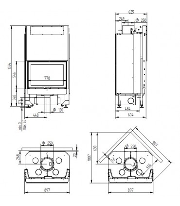 AEROSTAR VE90 ΠΟΛΥΓΩΝΟ ΤΖΑΚΙ VOLCANO ΕΝΕΡΓΕΙΑΚΟ 00201352