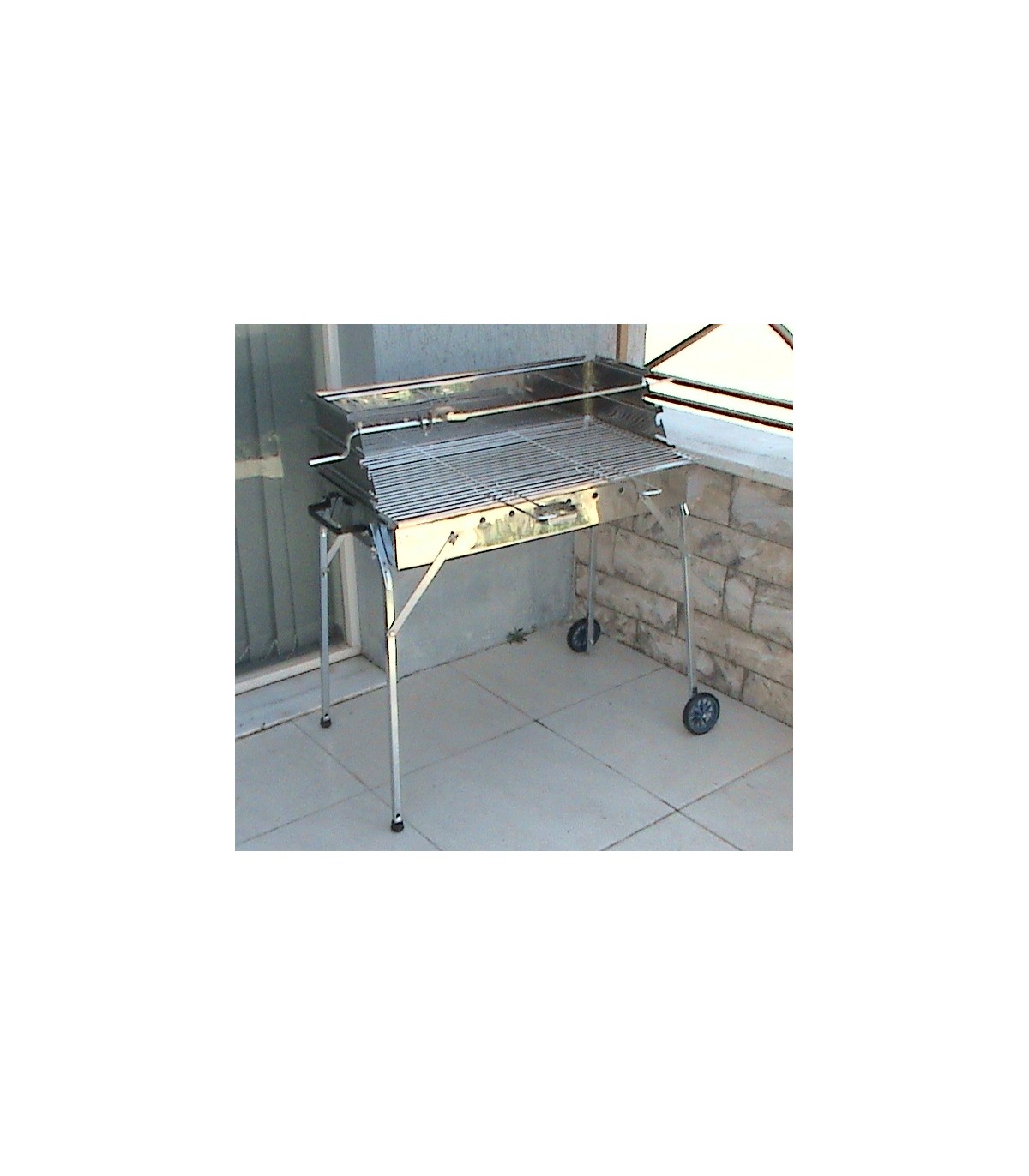 ΑΝΟΞΕΙΔΩΤΗ ΨΗΣΤΑΡΙΑ ΚΑΡΒΟΥΝΟΥ 76Χ44- FULL INOX 304 ΑΝΤΙΜΑΓΝΗΤΙΚΟ ΜΕ ΣΧΑΡΑ ΙΝΟΧ