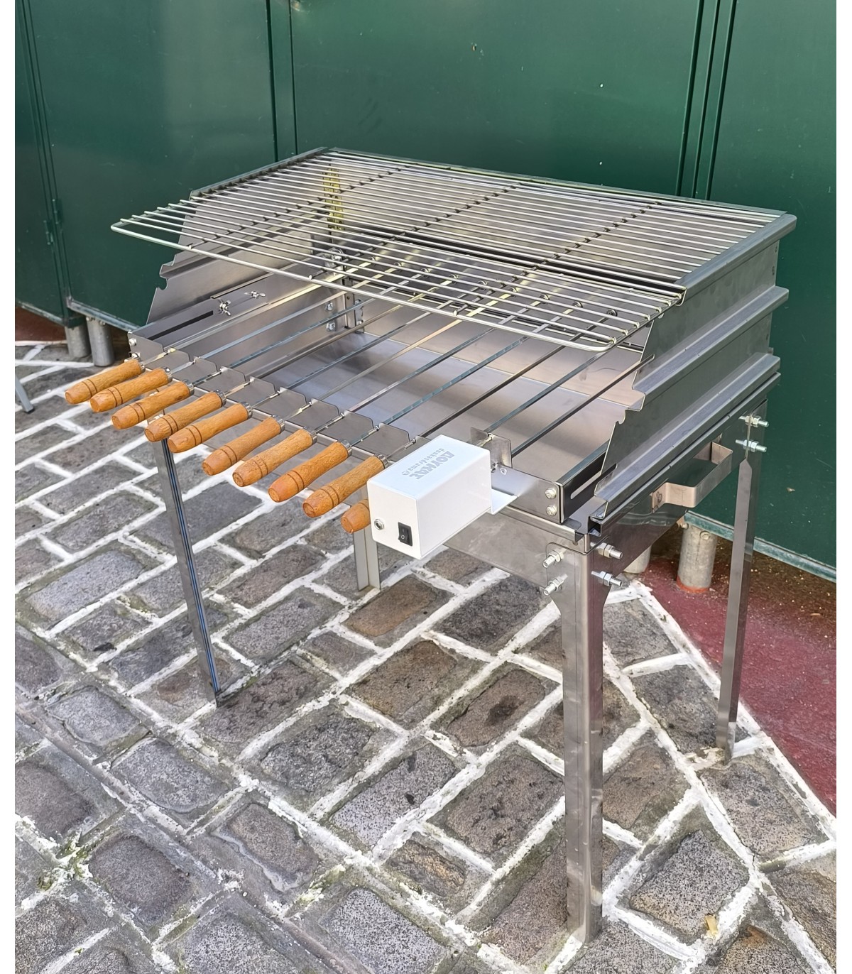 ΑΝΟΞΕΙΔΩΤΗ ΨΗΣΤΑΡΙΑ ΚΑΡΒΟΥΝΟΥ 1ΧΙΛ. 75Χ45+ ΚΟΝΤΟΣΟΥΒΛΙΕΡΑ ΙΝΟΧ+ ΣΧΑΡΑ ΙΝΟΧ