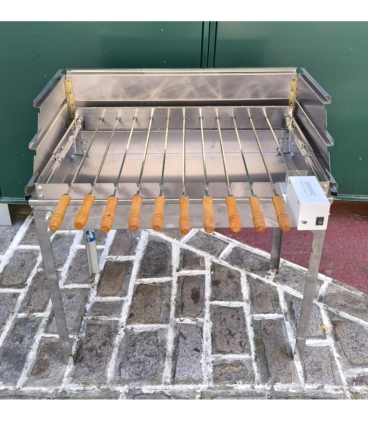 ΑΝΟΞΕΙΔΩΤΗ ΨΗΣΤΑΡΙΑ ΚΑΡΒΟΥΝΟΥ 1ΧΙΛ. 75Χ45+ ΚΟΝΤΟΣΟΥΒΛΙΕΡΑ ΙΝΟΧ+ ΣΧΑΡΑ ΙΝΟΧ