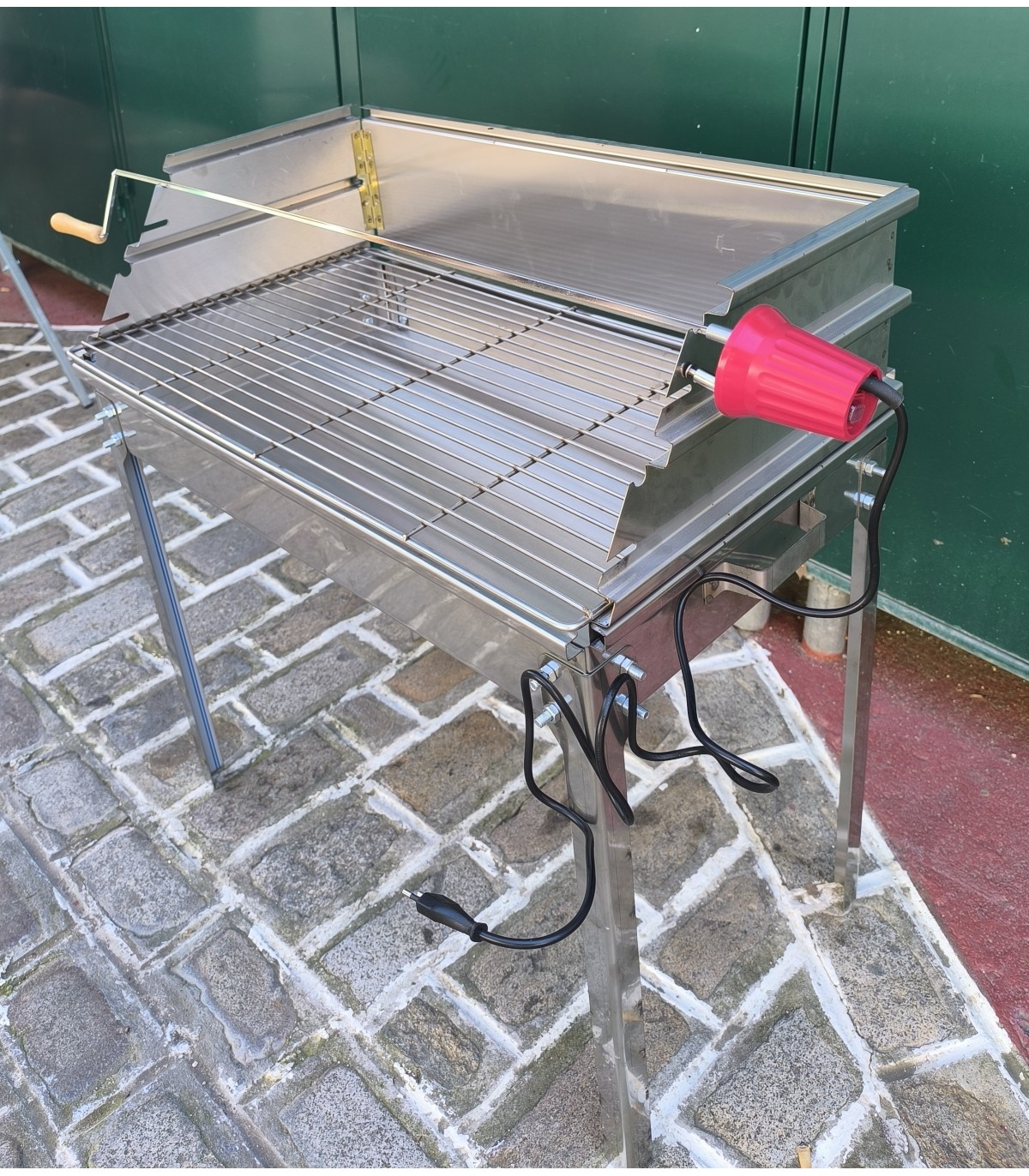 ΑΝΟΞΕΙΔΩΤΗ ΨΗΣΤΑΡΙΑ ΚΑΡΒΟΥΝΟΥ 1ΧΙΛ. 75Χ45+ ΚΟΝΤΟΣΟΥΒΛΙΕΡΑ ΙΝΟΧ+ ΣΧΑΡΑ ΙΝΟΧ