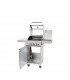 CALFER GAS BBQ ΥΓΡΑΕΡΙΟΥ VIEW 2+1 INOX 9.5kW