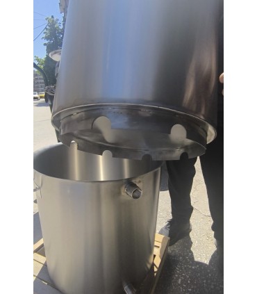 ΔΟΥΚΑΣ ΑΝΟΞΕΙΔΩΤΟ 304 ΚΑΖΑΝΙ- ΜΠΕΝ ΜΑΡΙ 80LT