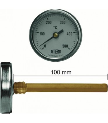 Ρολοι θερμοκρασιας ξυλοφουρνου R-10 851466 ARTHERMO 0-500 °C