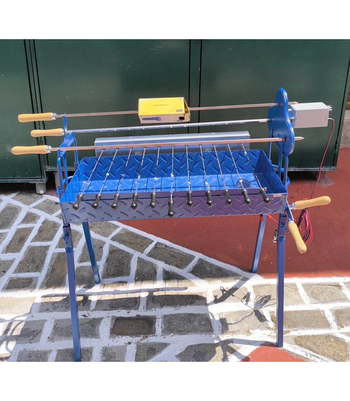 ΚΥΠΡΙΑΚΗ ΨΗΣΤΑΡΙΑ ΦΟΥΚΟΥ 70cm ΣΕΤ ΜΕ ΜΟΤΕΡ ΜΕ ΡΥΘΜΙΣΤΗ 30 ΣΤΡΟΦΕΣ ΤΟ ΛΕΠΤΟ!