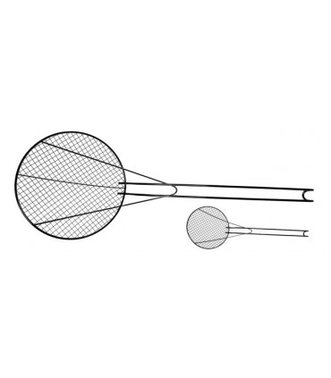 ΚΟΥΤΑΛΑ ΤΡΥΠΗΤΗ ΜΕ ΠΛΕΓΜΑ inox 304 Φ22