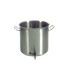 JDS ΧΥΤΡΑ ΜΕ ΒΡΥΣΗ INOX 18/10 40×40 cm 52 lt-0010708