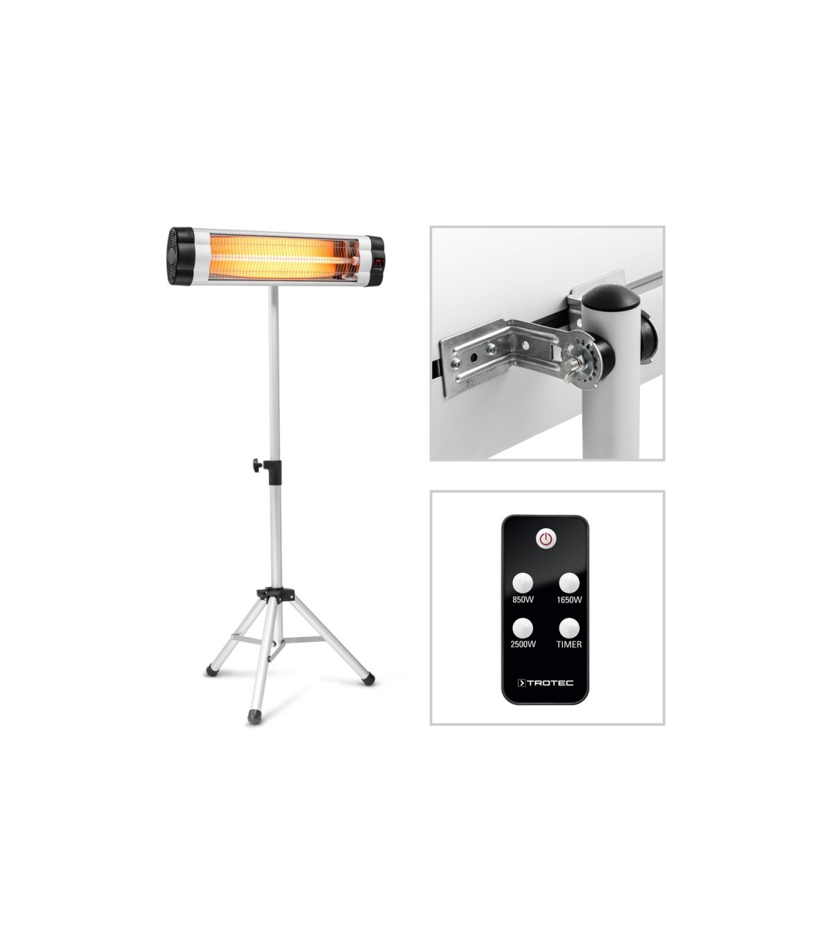 TROTEC IR 2550 S Θερμαντήρας Υπέρυθρης Ακτινοβολίας (170013)