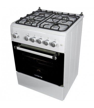 ΚΟΥΖΙΝΑ ΥΓΡΑΕΡΙΟΥ-ΦΥΣΙΚΟΥ ΑΕΡΙΟΥ FERRE  F6T40G2-WT ΜΕ ΘΕΡΜΟΣΤΑΤΗ - 4 ΕΣΤΙΕΣ ΥΓΡΑΕΡΙΟΥ