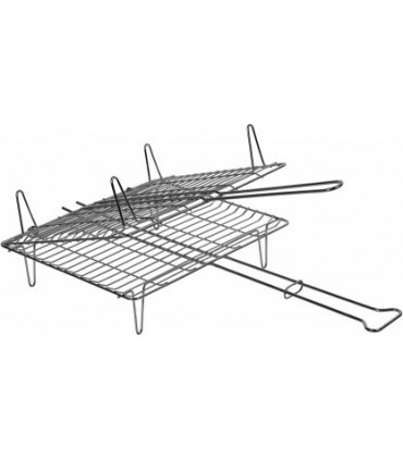 ΣΧΑΡΑ ΑΝΟΞΟΙΔΩΤΗ ΝΕΟΥ ΤΥΠΟΥ ΔΙΠΛΗ ΜΕ ΠΟΔΙΑ 46Χ40 ΝΟ 6 ΣΟΥΠΕΡ ΓΙΓΑΣ