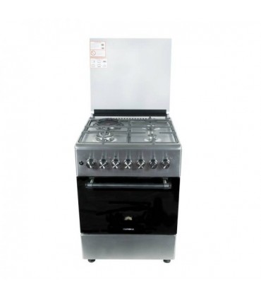 CALFER GAS ΚΟΥΖΙΝΑ ΥΓΡΑΕΡΙΟΥ ΙΝΟΧ ΑΕΡΟΘΕΡΜΗ ΜΙΚΤΗ 3+1 F6D31E3-X