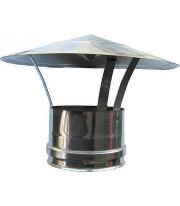 ΚΑΠΕΛΟ ΚΙΝΕΖΙΚΟ ΚΑΜΙΝΑΔΑΣ Φ125 ΑΝΟΞΕΙΔΩΤΟ (TECHNOMETAL HELLAS)