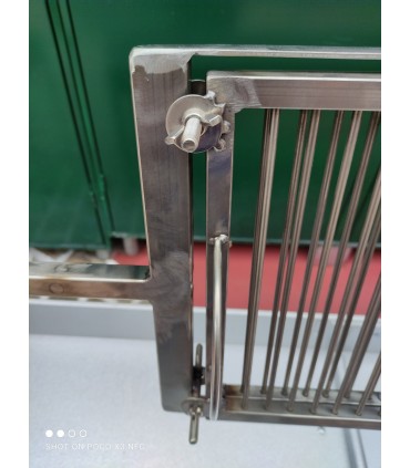 Σχάρα διπλή inox σούβλας Doukas- 00201086