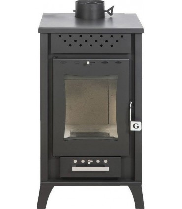Gekas Metal Σόμπα Ξύλου Mπορντό 15kw MG300