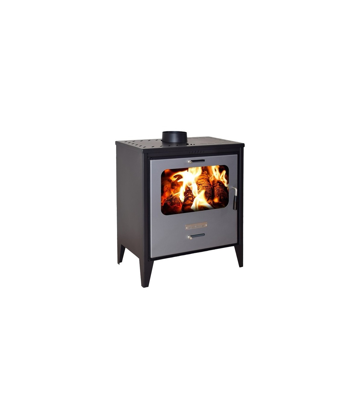 StarStoves ΣΟΜΠΑ ΞΥΛΟΥ ΑΠΟ ΑΤΣΑΛΙ ST214 ΜΕ ΒΕΝΤΙΛΑΤΕΡ ΘΕΡΜΟΥ ΑΕΡΑ 17,1 KW