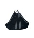 Home & Camp HCB0591 Υφασμάτινη Τσάντα Μεταφοράς Ξύλων 68x25x44cm Μαύρη
