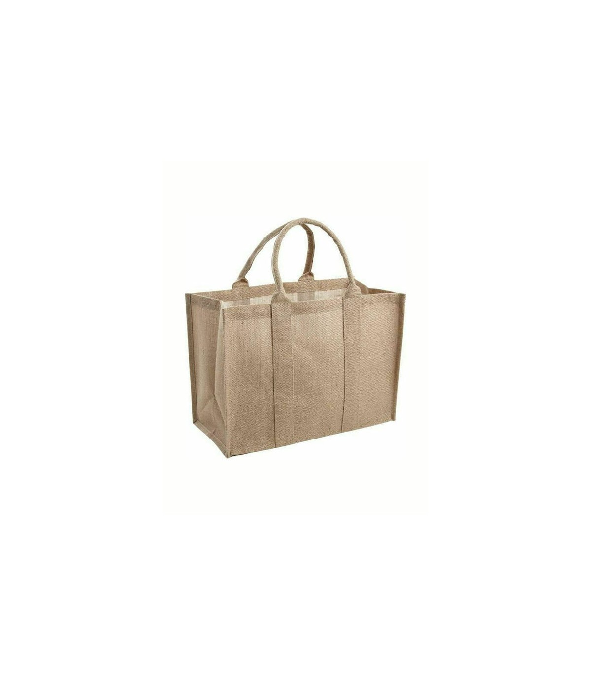 Home & Camp HC20755 Υφασμάτινη Τσάντα Μεταφοράς Ξύλων 60x31x63cm Μπεζ