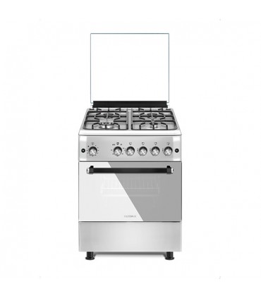 CALFER GAS ΚΟΥΖΙΝΑ ΥΓΡΑΕΡΙΟΥ ΙΝΟΧ F6TX40GF-XT