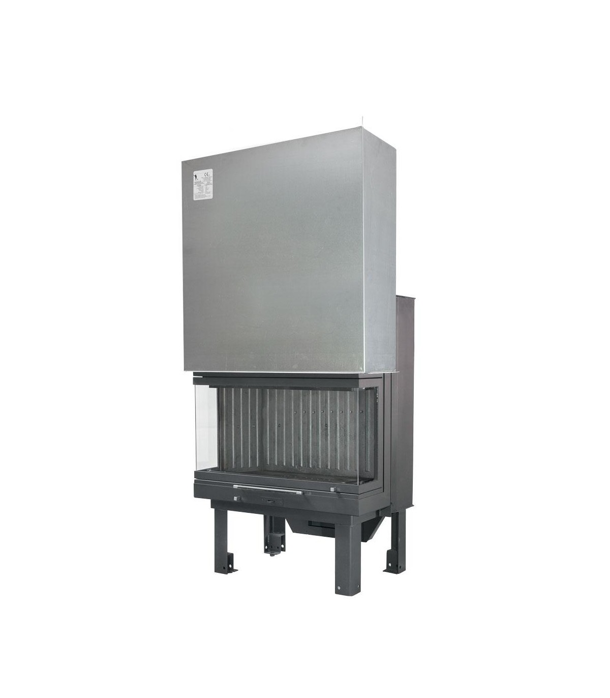 Χυτήρια Μισαηλίδη Ενεργειακό T-75 15kW Τρίπλευρο με Πόρτα Συρόμενη Ανοιγόμενη -19-A75PA
